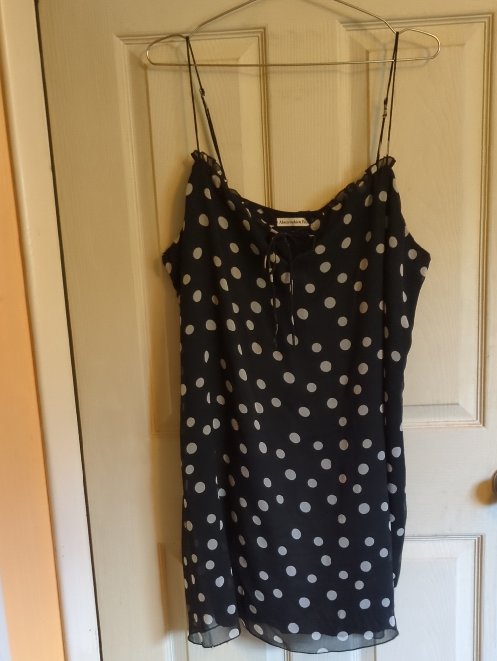 NWOT Abercrombie Fitch Polka Dot Mini Dress XL